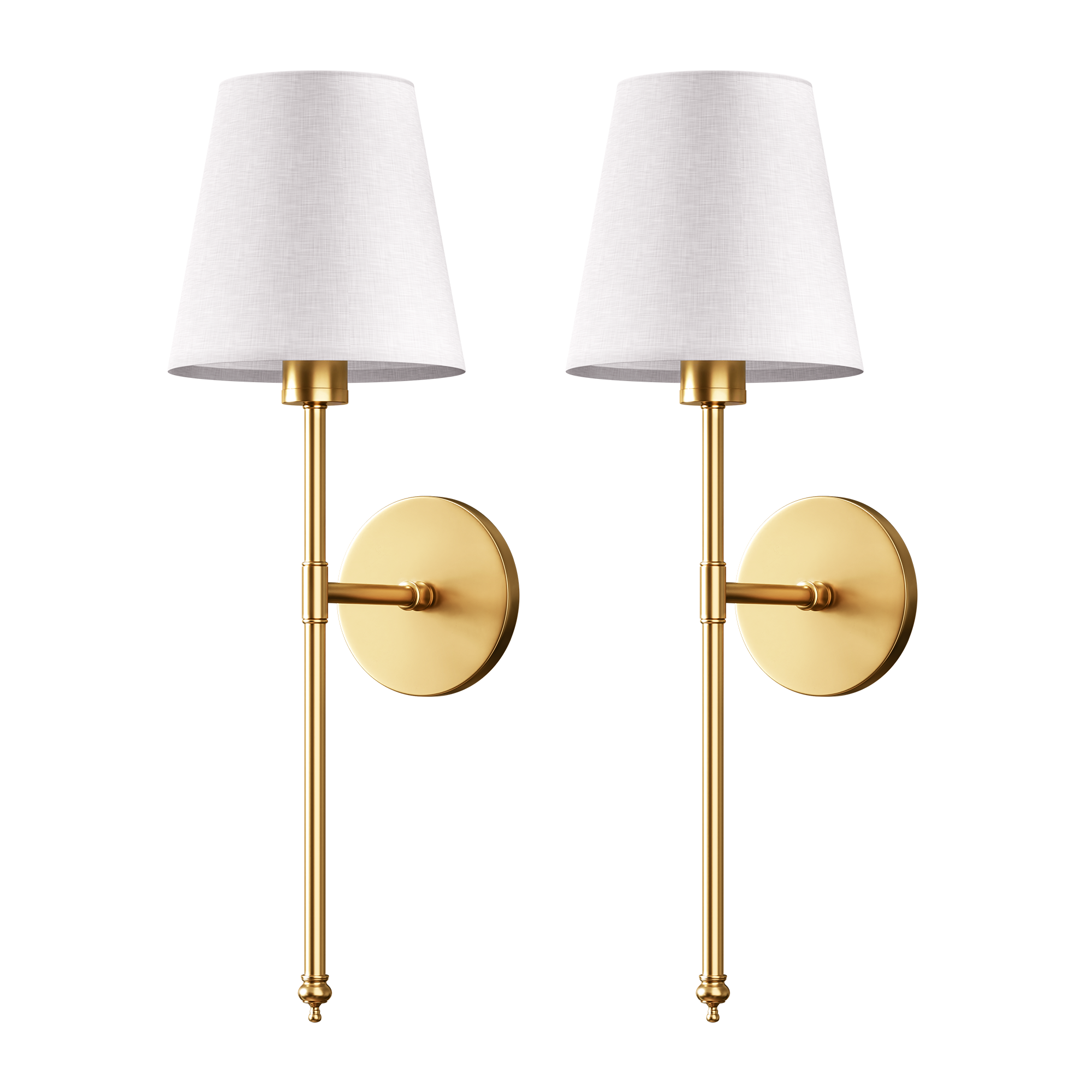 Wireless Wall Sconces | Set of 2, No Hardwiring Required