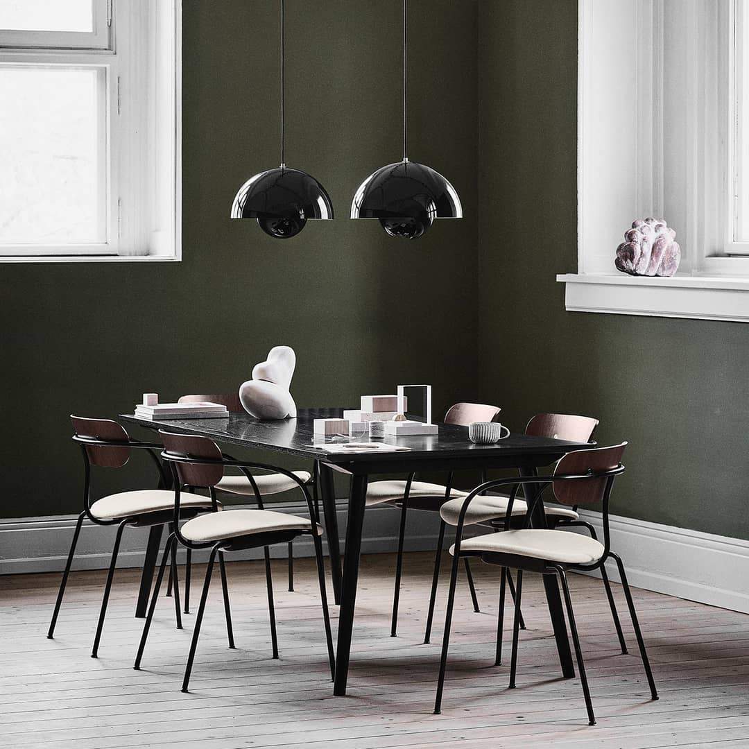 Colorful LED Pendant Light | Dimmable, Scandinavian Metal Design