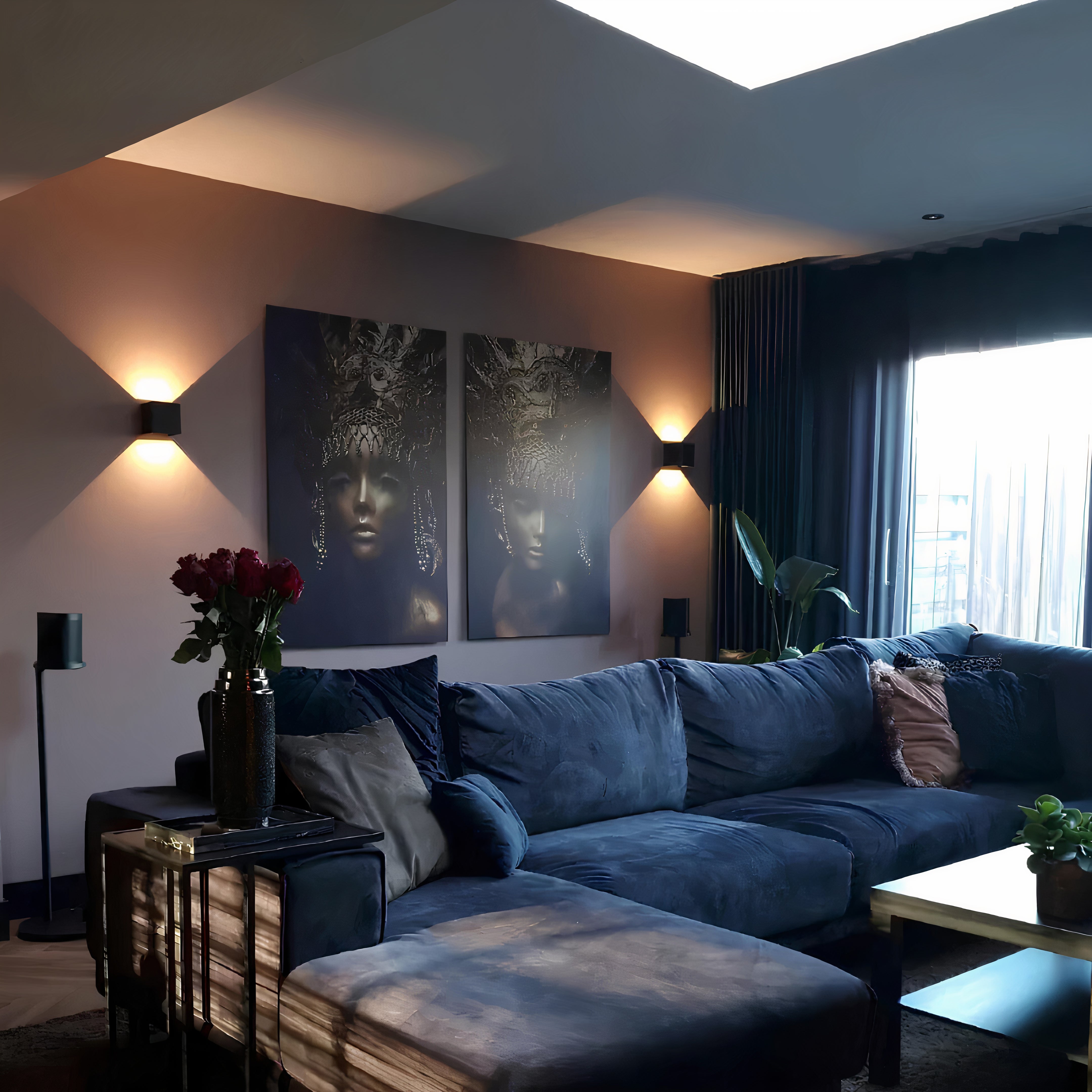 Wireless Motion Sensor Wall Light | Rechargeable LED, 20-Day Battery