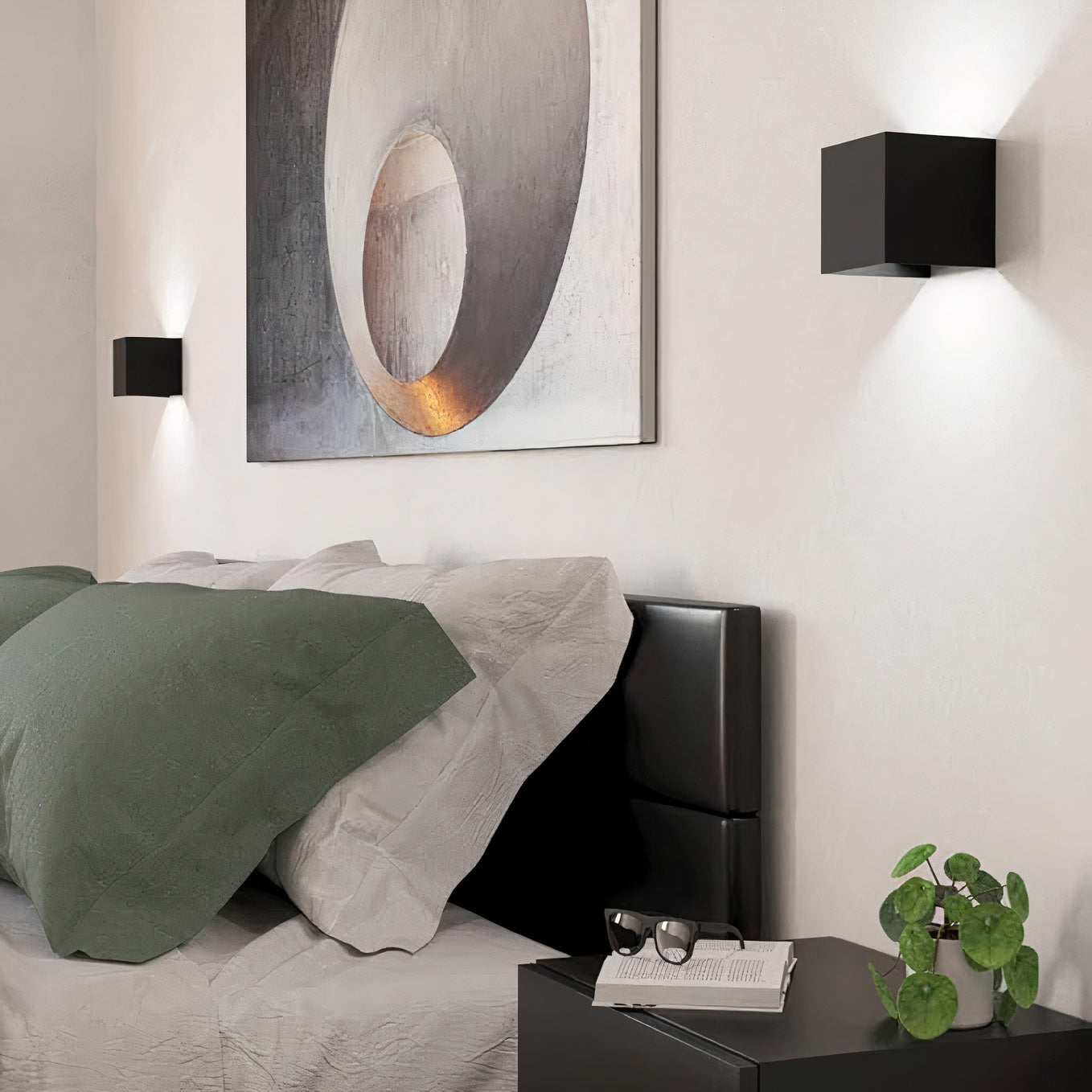 Wireless Motion Sensor Wall Light | Rechargeable LED, 20-Day Battery