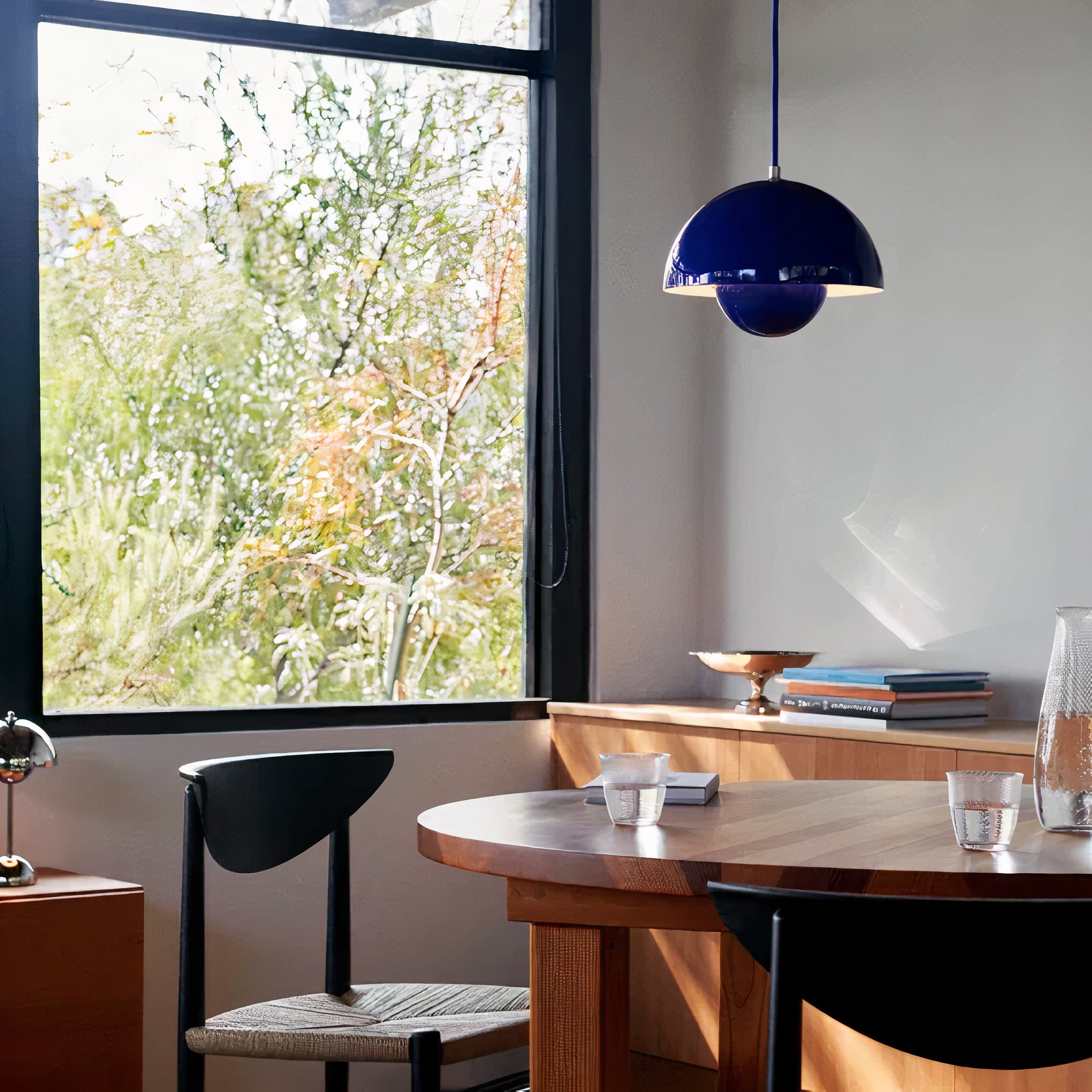 Colorful LED Pendant Light | Dimmable, Scandinavian Metal Design