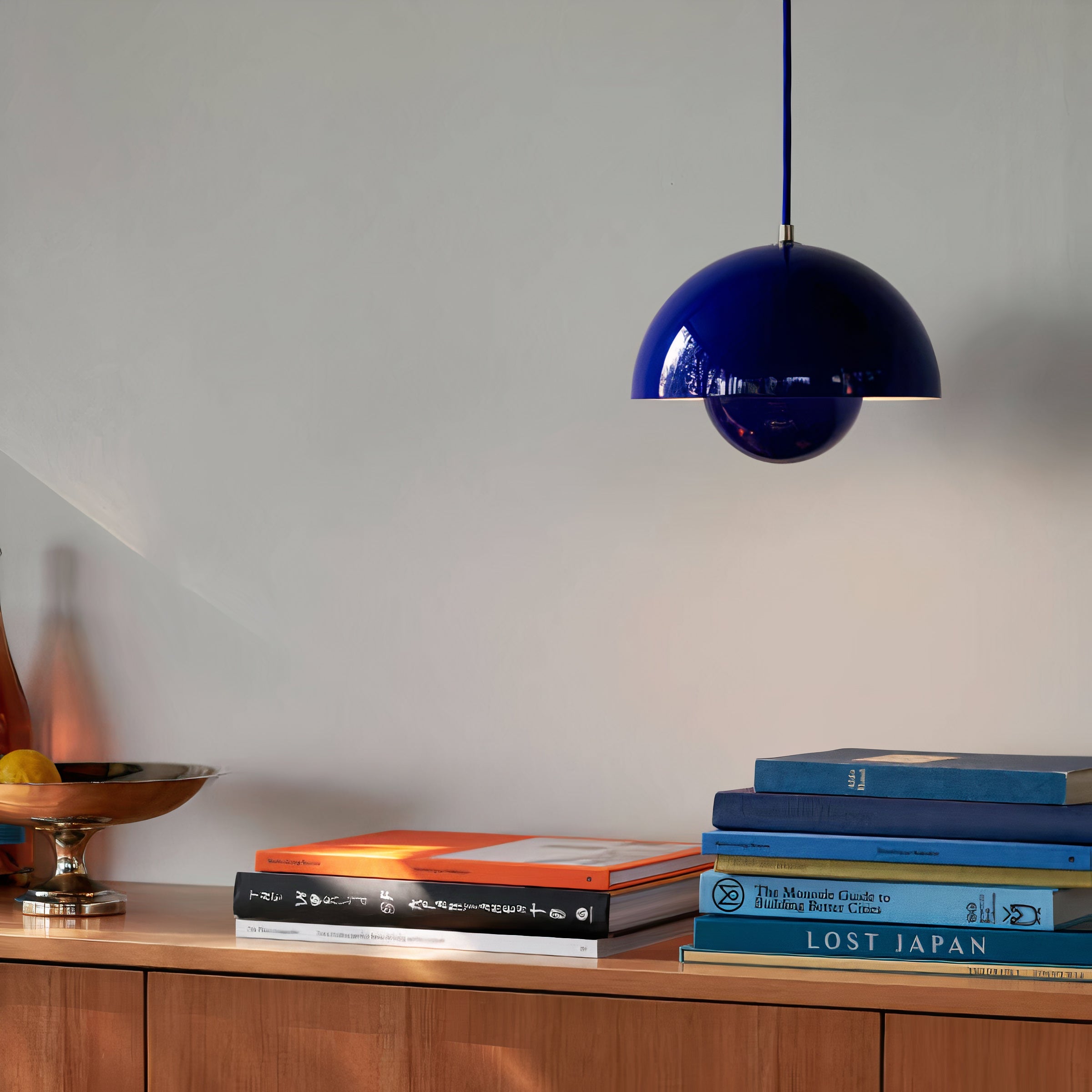 Colorful LED Pendant Light | Dimmable, Scandinavian Metal Design