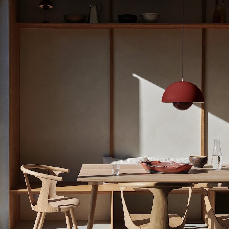 Colorful LED Pendant Light | Dimmable, Scandinavian Metal Design