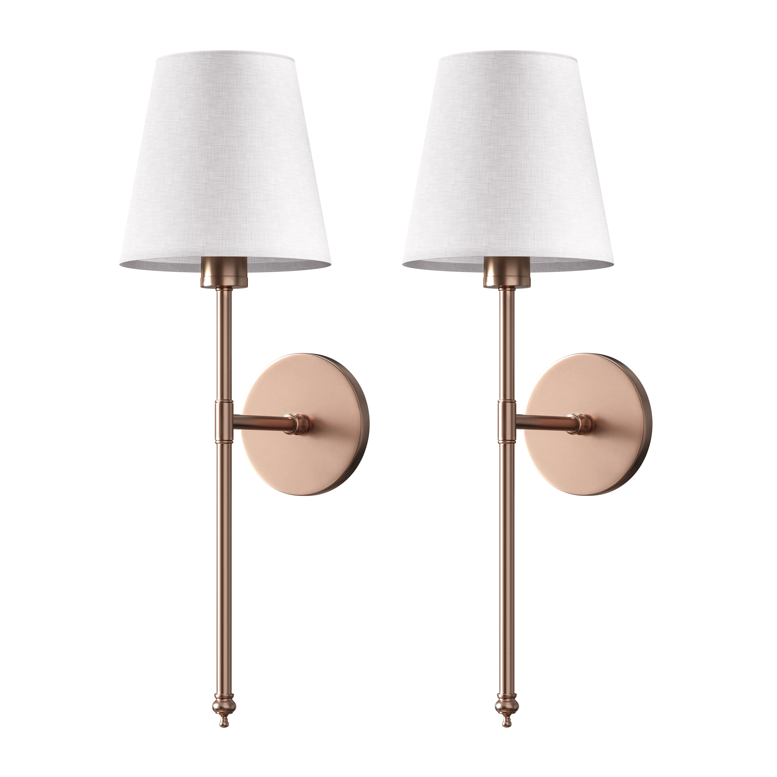 Wireless Wall Sconces | Set of 2, No Hardwiring Required