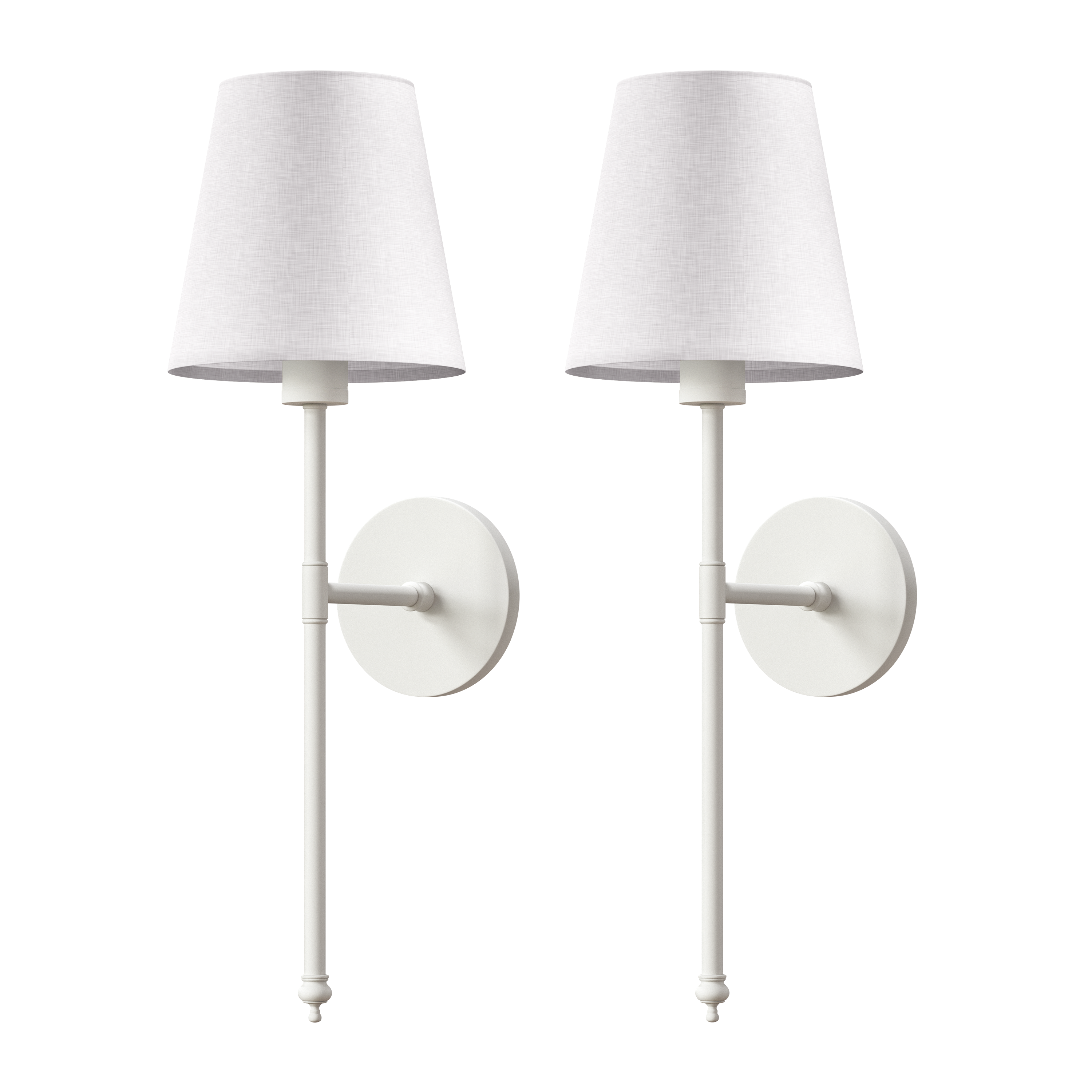 Wireless Wall Sconces | Set of 2, No Hardwiring Required