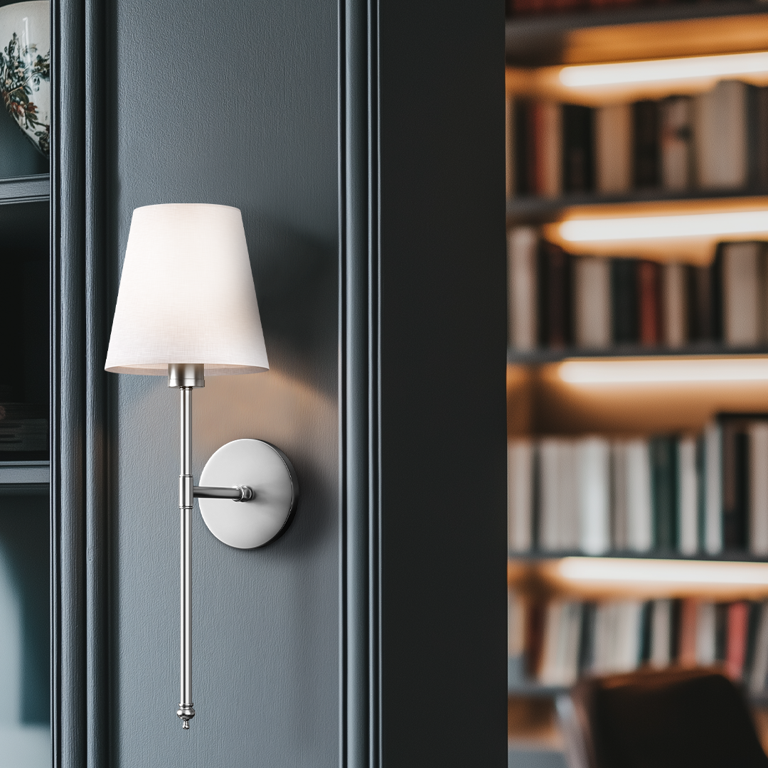 Wireless Wall Sconces | Set of 2, No Hardwiring Required