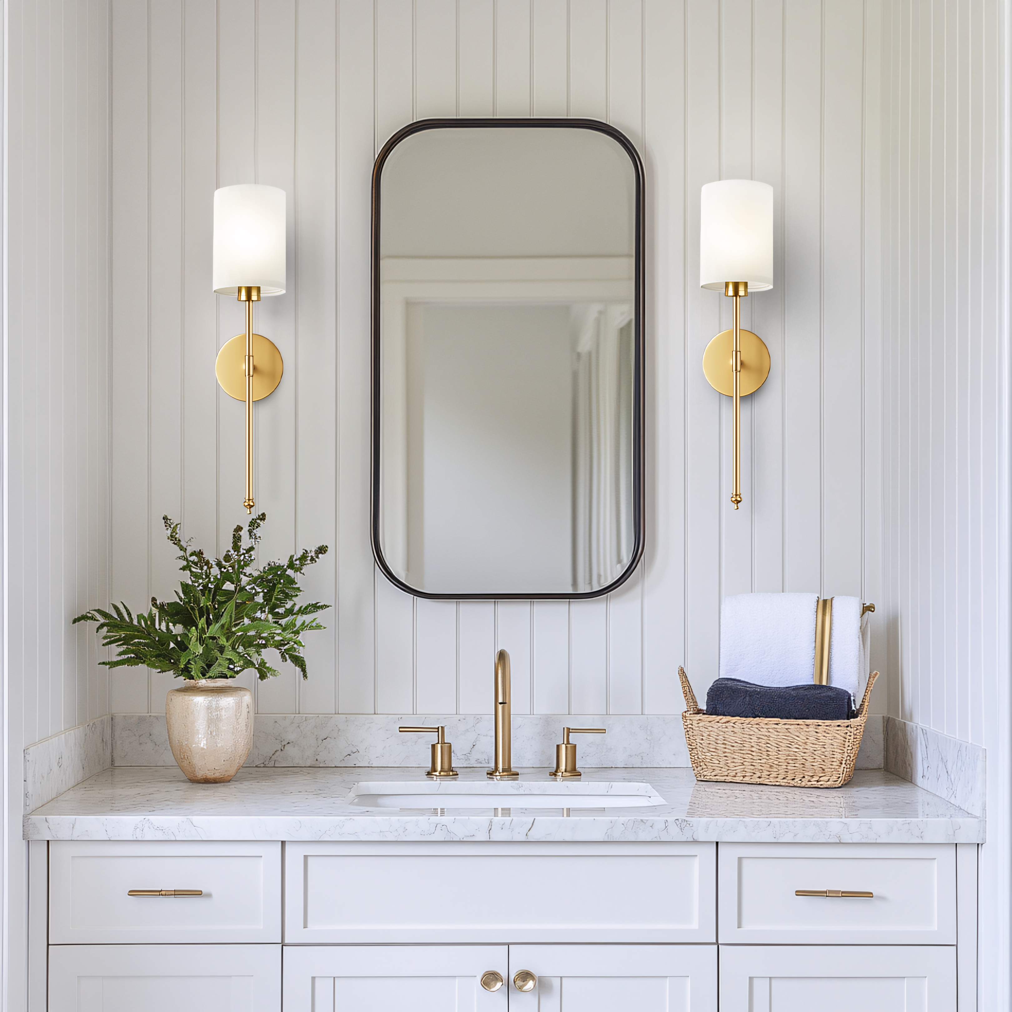 Cylindrical Lamp Shades for Wall Sconces | Set of 2