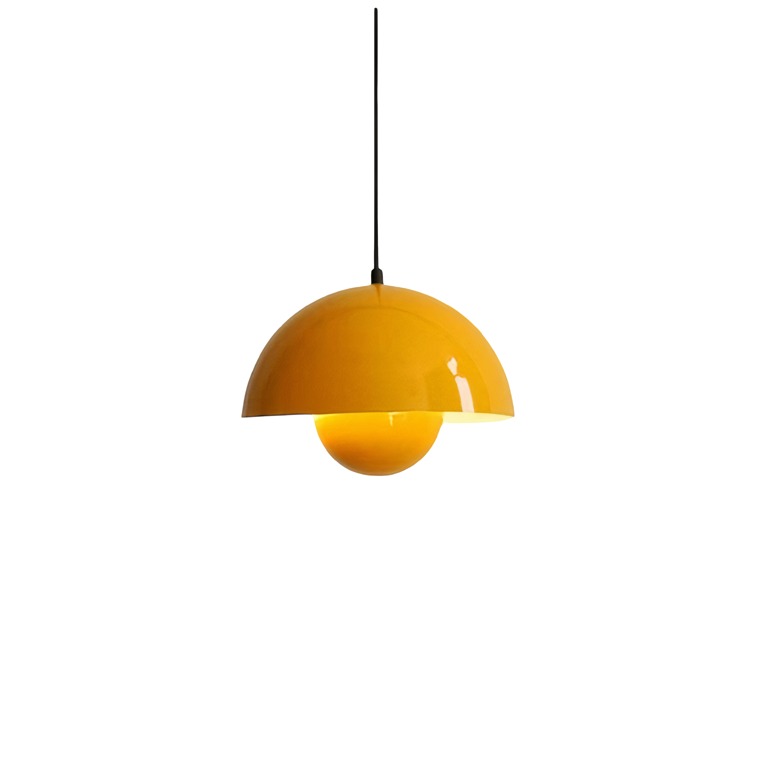 Colorful LED Pendant Light | Dimmable, Scandinavian Metal Design