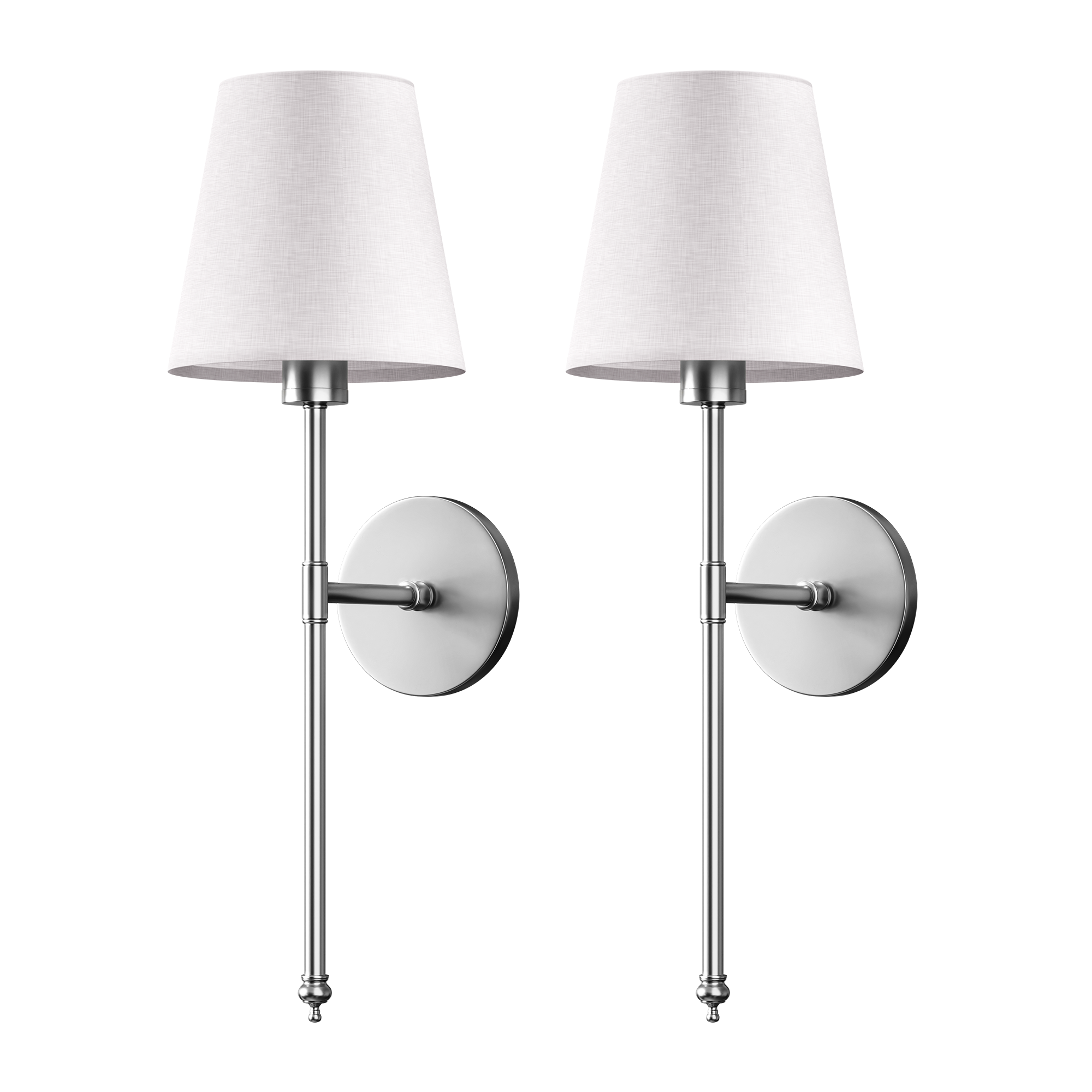 Wireless Wall Sconces | Set of 2, No Hardwiring Required