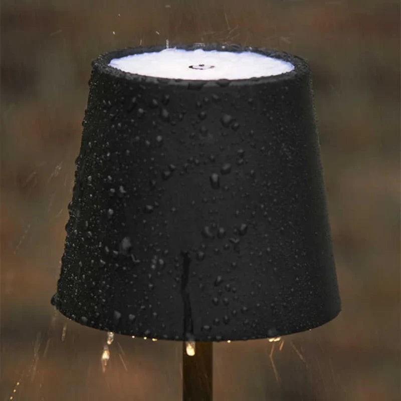 Wireless LED Table Lamp | Rechargeable, Dimmable, IP65 Aluminium