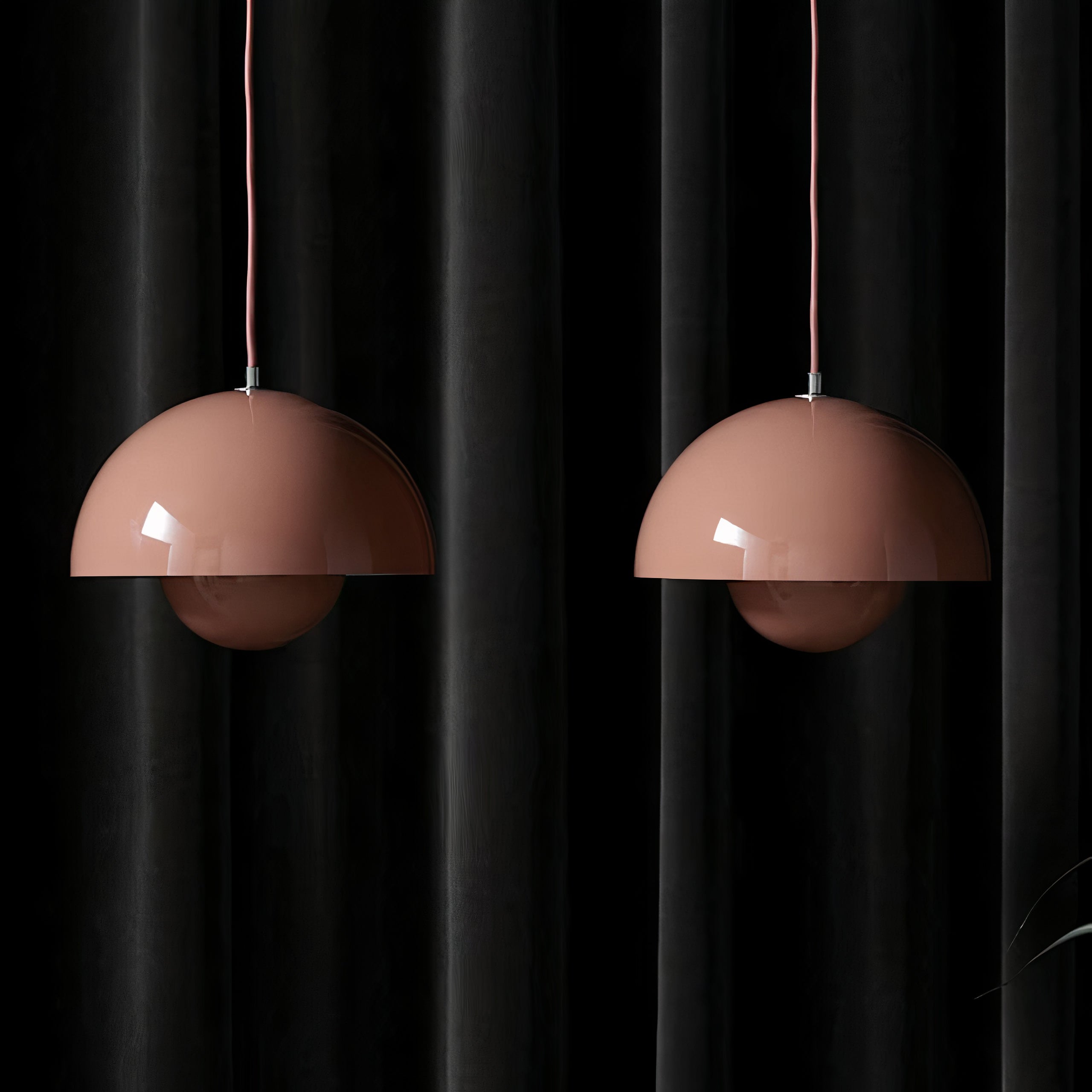Colorful LED Pendant Light | Dimmable, Scandinavian Metal Design